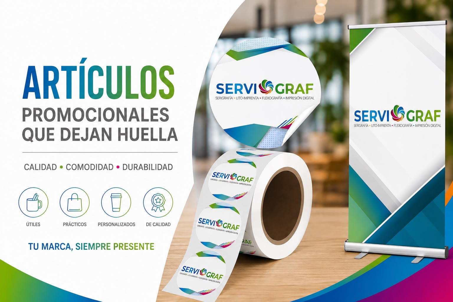 Portada de Artículos promocionales