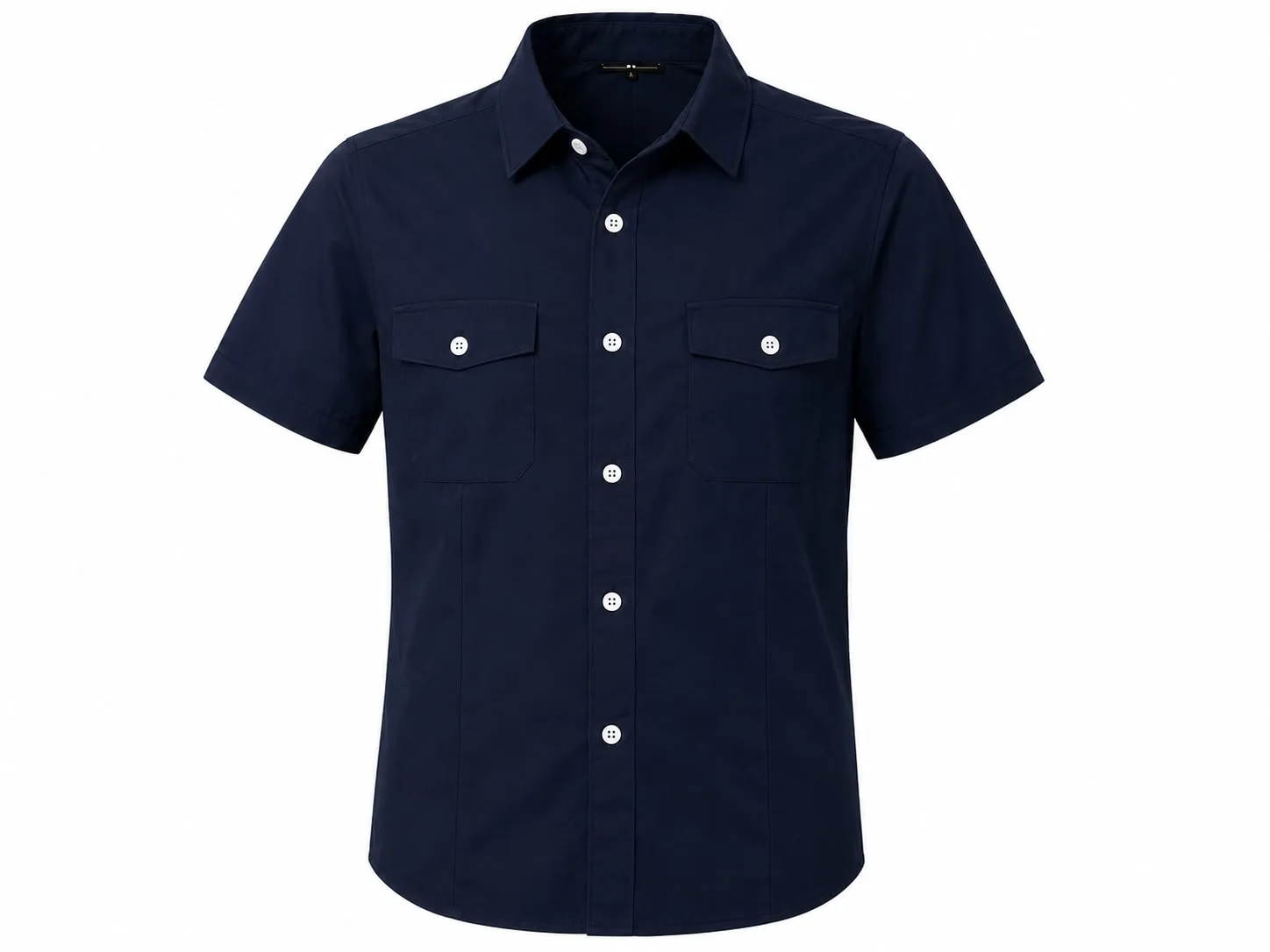 CAMISA ESTILO COLUMBIA MANGA CORTA CON ESPALDA VENTILADA