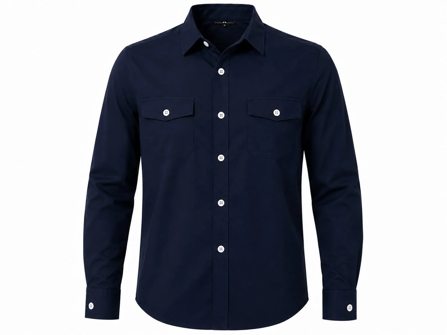 CAMISA ESTILO COLUMBIA MANGA LARGA CON ESPALDA VENTILADA