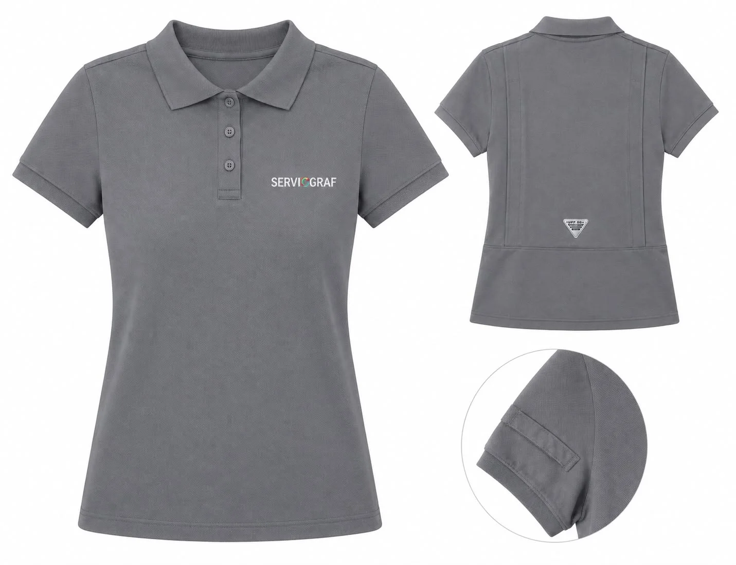 CAMISETA TIPO POLO COLUMBIA DE MUJER