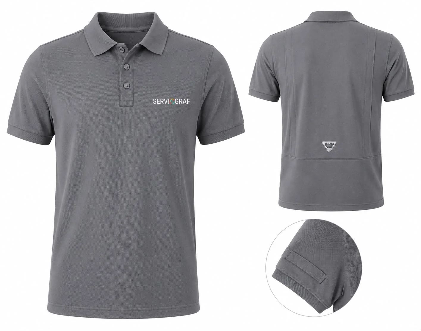 CAMISETA TIPO POLO COLUMBIA DE HOMBRE