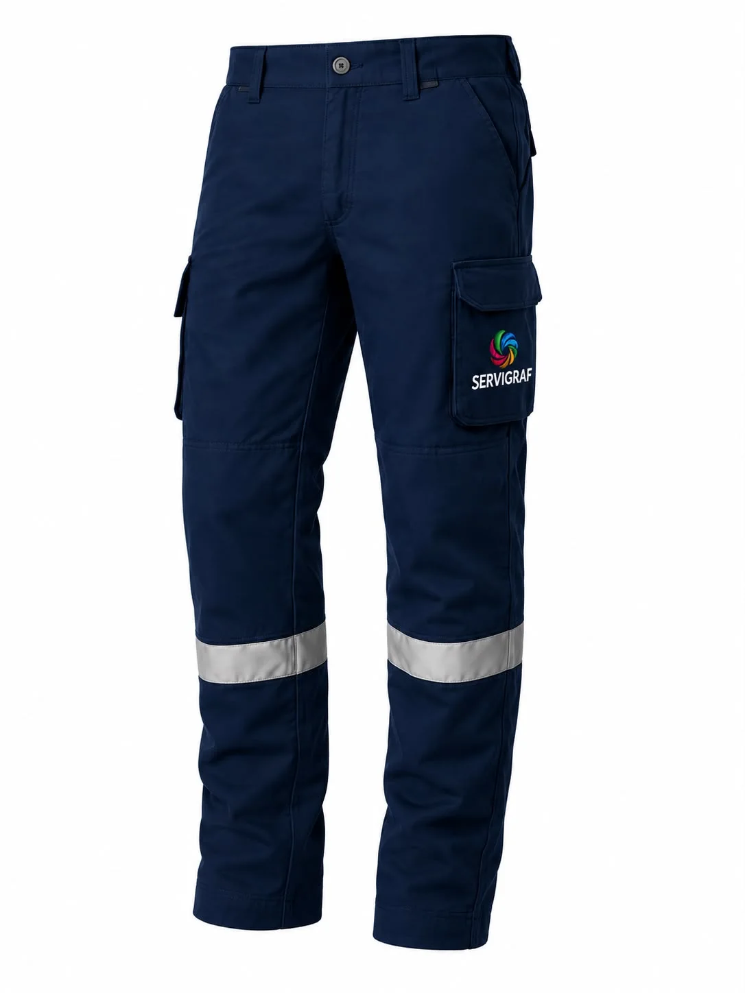 PANTALÓN TIPO CARGO CON CINTA REFLECTIVA